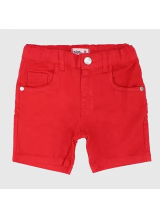 Plain Gabardine Shorts 