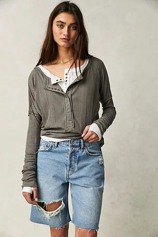 Augi Henley Top by Free People