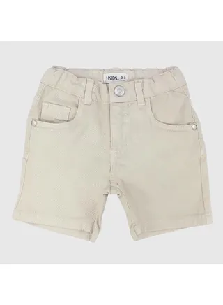 Plain Gabardine Shorts 