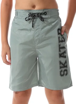 Printed Boys Swim Short 