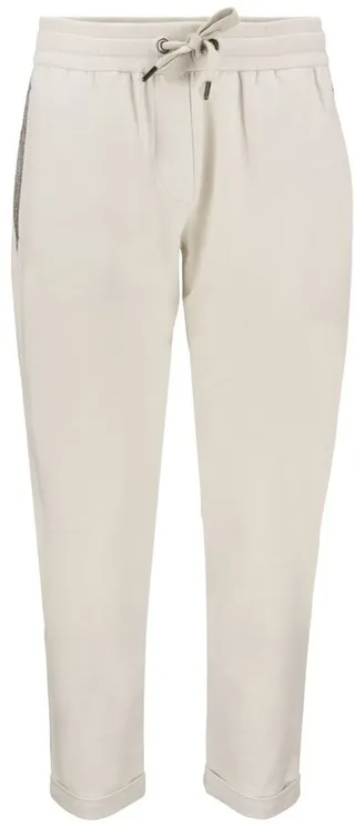 Brunello Cucinelli Cropped Drawstring Track Pants