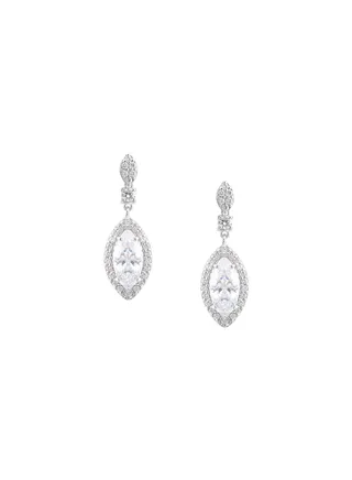 Women Earring Pendant Oval Cluster Timeless Elegance Gift for Wife Girlfriend Mother 
