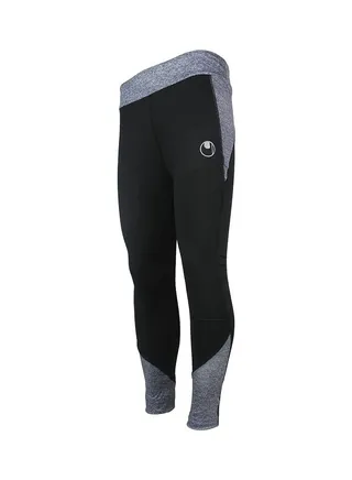 uhlsport Tights Ladies Pants, Very light, Tight-fitted, Elastic waistband for optimal comfort, Flat lock seams provide a pleasant feeling on skin, Slime Fit 