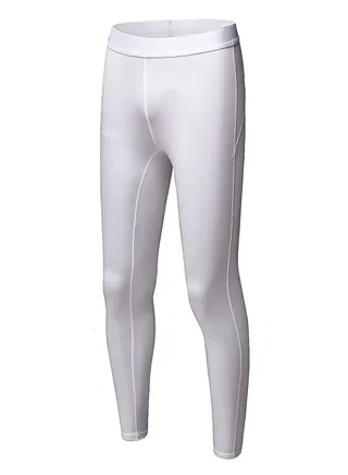 Women Quick Dry Breathable Elastic Trousers White 