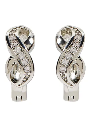 Stone Embellished Stud Earrings 
