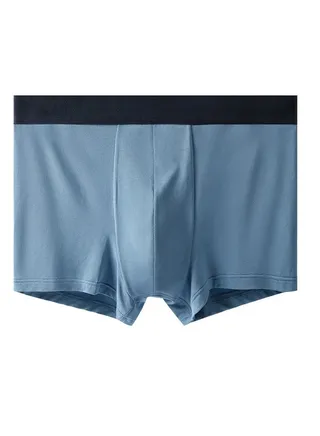 Men's Modal Boxer Briefs Soft Breathable Boxer Briefs Dark Blue XXL 