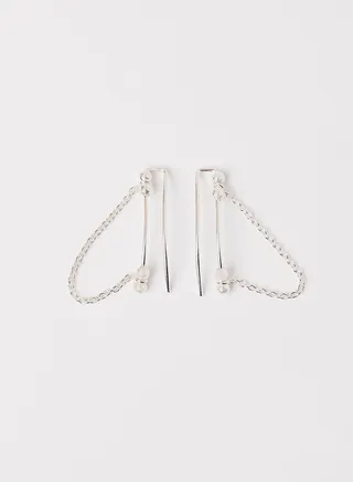 Chain Detailed Earrings 