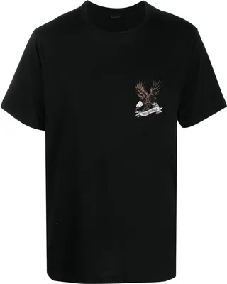 crest-logo crew-neck T-shirt