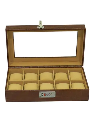 unisex 10-Piece Watch Organizer 