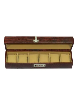 unisex 6-Piece Watch Organizer 