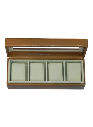unisex 4-Piece Watch Organizer 