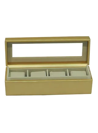 unisex 4-Piece Watch Organizer 