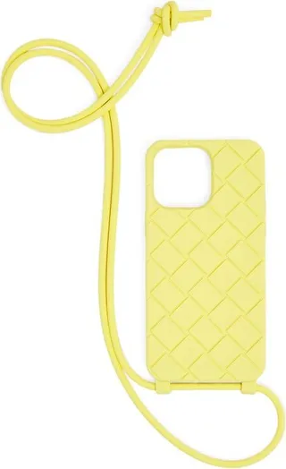 Bottega Veneta Iphone 14 Pro Max Case With Strap