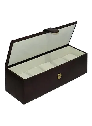 unisex Leather Watches Box 