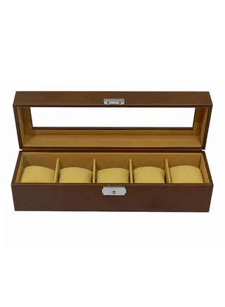 unisex 5-Piece Watch Organizer 