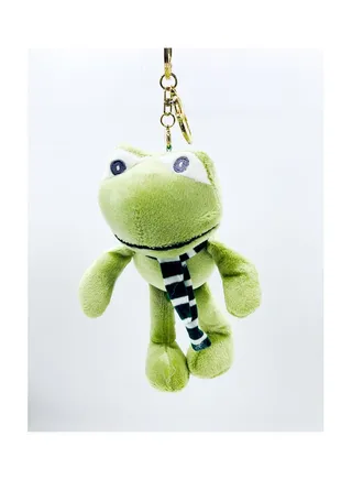 Frog Cute Keychain Multicolour 
