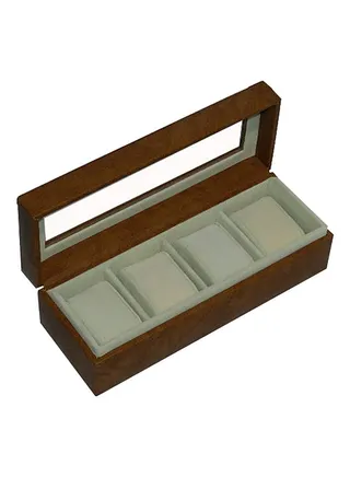 unisex Faux Leather Watches Box 