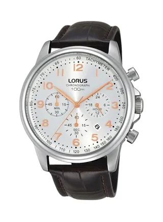 Men's Leather Analog Watch RT335DX9 