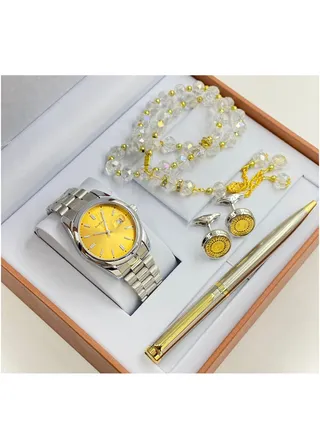 Rivoli Men's M1685 4-Piece Gift Watch Set 