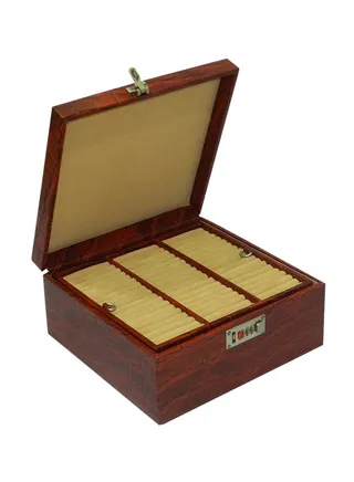 Leather Watch And Ring Holder Box 