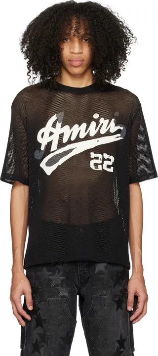 AMIRI Black '22' T-Shirt