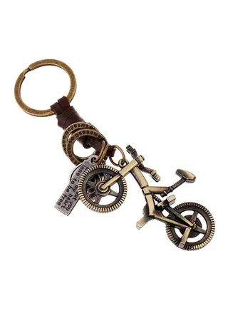 Creative Bicycle Keychain Bronze 