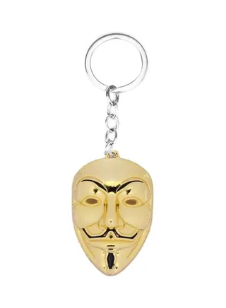 Vendetta Keychain Gold/Black/Silver 
