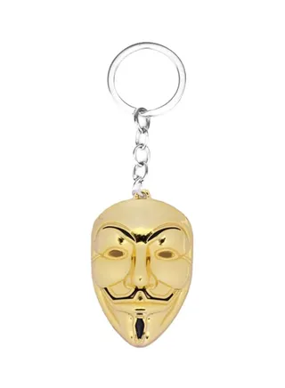 Vendetta keychain Movie keychain Gold/Silver 