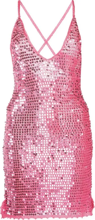 Elliana sequin-embellished minidress