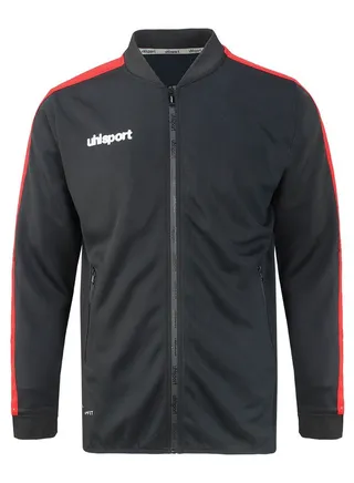 uhlsport Tracksuit, Smart breathe® FIT, For running & all kinds of sports, Two Side Zip Pocket, Design on Sleeves, Regular Fit, With Comfortable Pants 