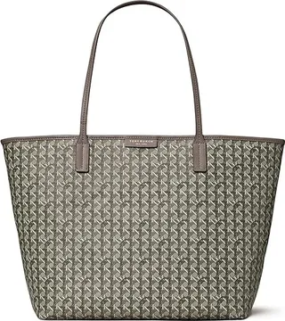 Tory Burch Ever-Ready Tote (Zinc) Handbags