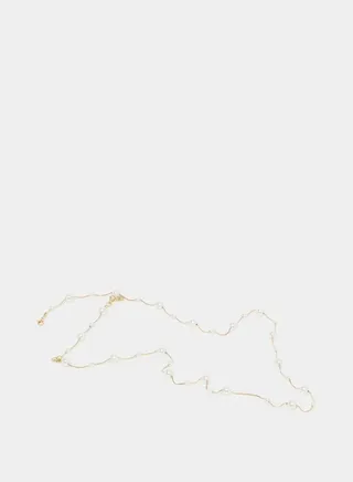 All Over Faux Pearl Belt