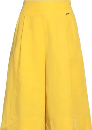 Cropped Pants Yellow