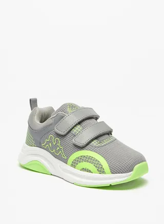 Boys' Casual Sneakers With Hook And Loop Closure 