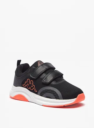Boys' Casual Sneakers With Hook And Loop Closure 