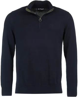 Quarter-Zip Cotton Sweater