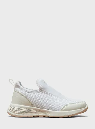 Kids Low Top Slip On Sneakers 