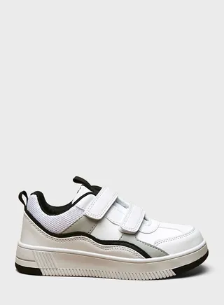 Kids Low Top Velcro Sneakers 