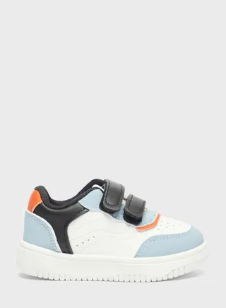 Kids Low Top Velcro Sneakers 