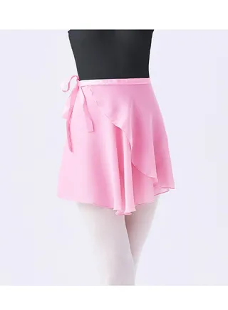 Women Ballet Wrap Skirt Pink 