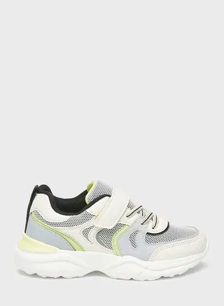 Kids Low Top Velcro Sneakers 