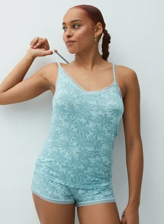 Lace Detail Tank Top 