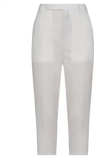 Cropped Pants Ivory
