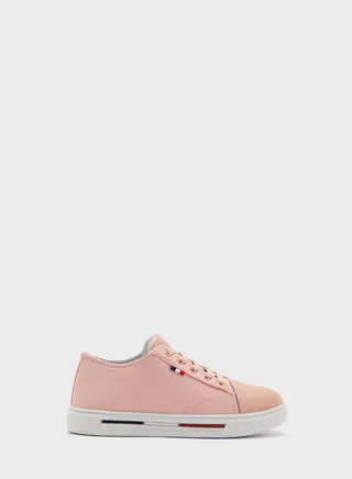 Kids Lace Up Low Top Sneakers 
