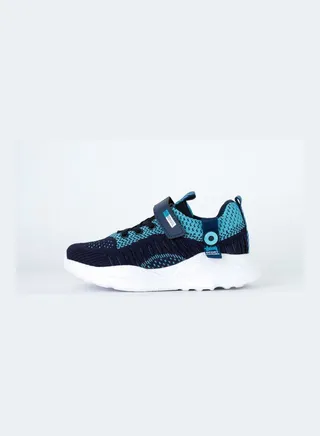 Adam velcro Low Top Sneaker Navy 