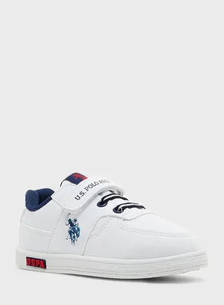 Kids Low Top Velcro Sneakers 