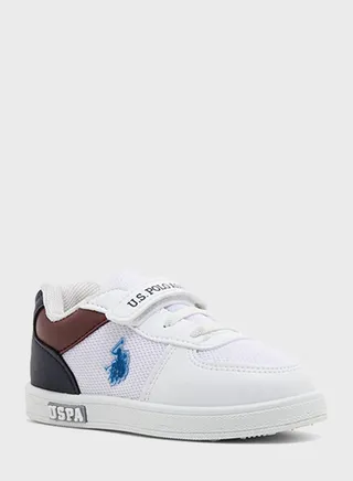 Kids Low Top Velcro Sneakers 