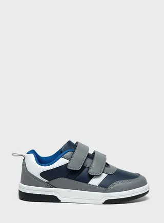Kids Low Top Velcro Sneakers 