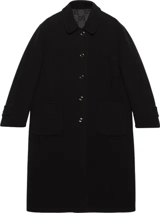 Single-Breasted Tailored Coat