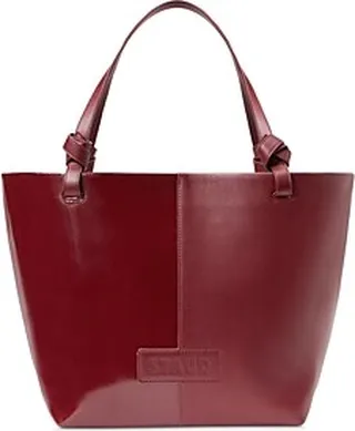 Staud Ida Leather & Suede Tote
